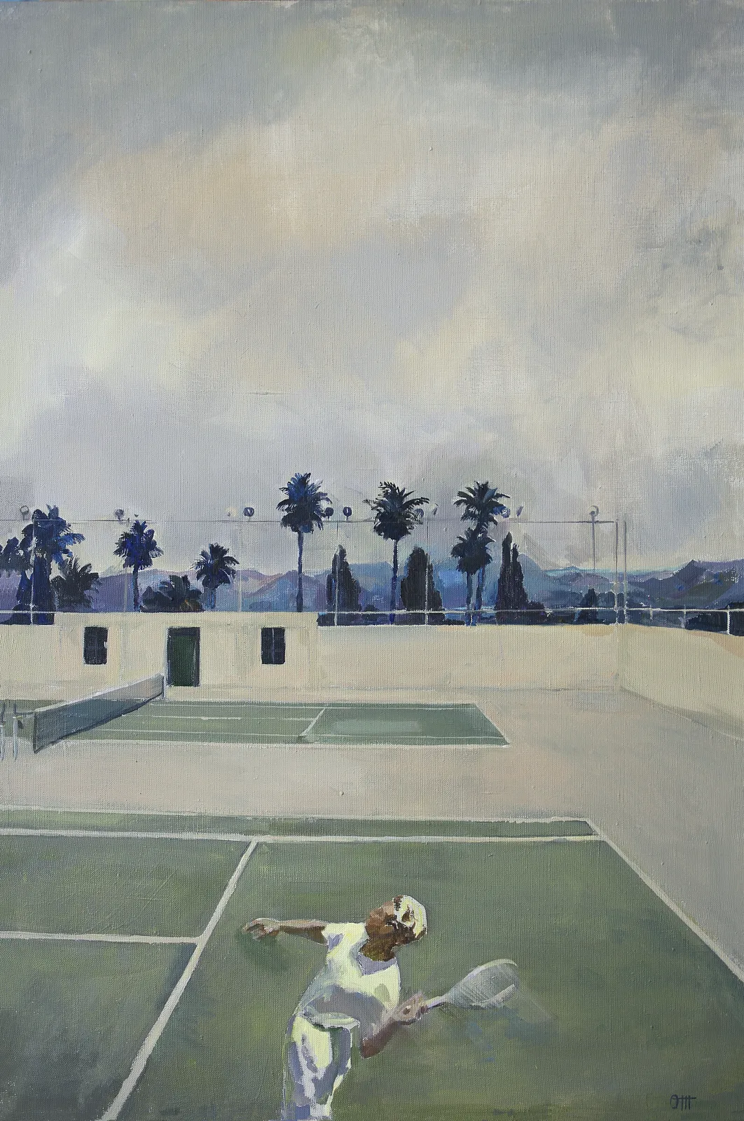 Зображення ""Match Point", 2020, acrylic on canvas, 90x55 cm " від Оксана Титенко , розмір: 90x55 cm, медіум: Painting 