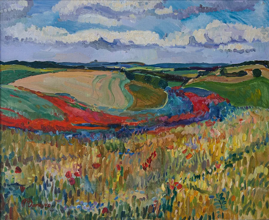 Зображення ""Bohuslav. June", oil on canvas, 50х60 cm" від Оксана Титенко , розмір: 50х60 cm, медіум: Painting 