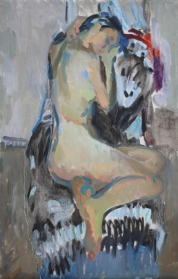 "Naked" oil on canvas 60x38 cm (2026)