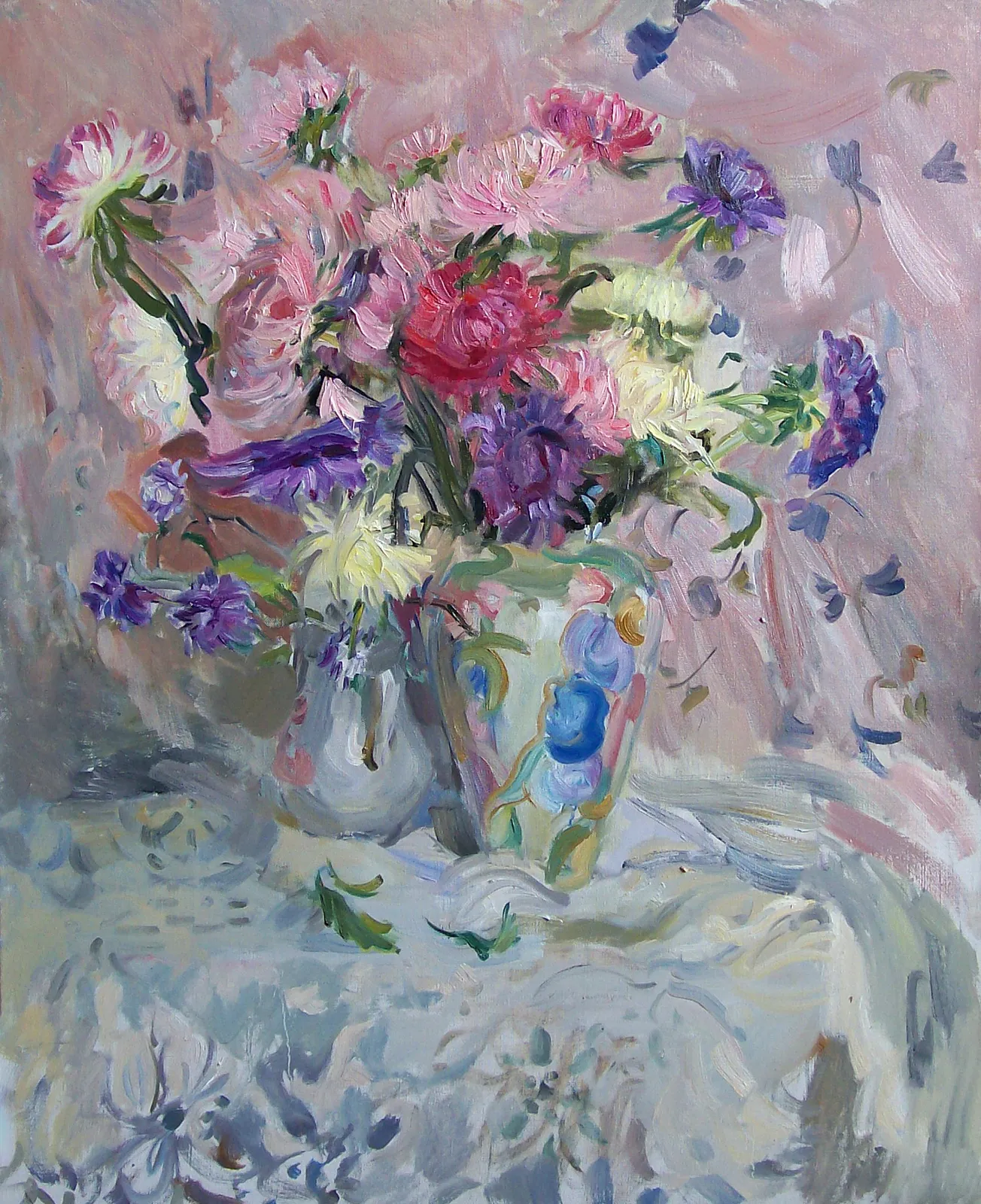 Зображення ""Flowers", oil on canvas, 80х65 cm" від Оксана Титенко , розмір: 80х65 cm, медіум: Painting 